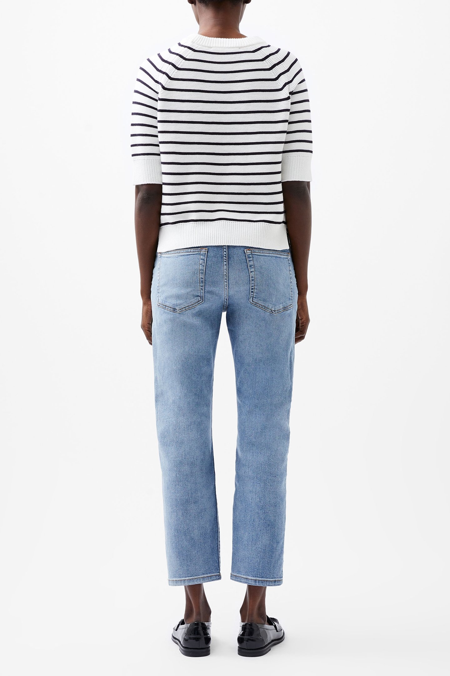 LILY MOZART STRIPE SHORT SUMMER WHITE/UTILITY 3