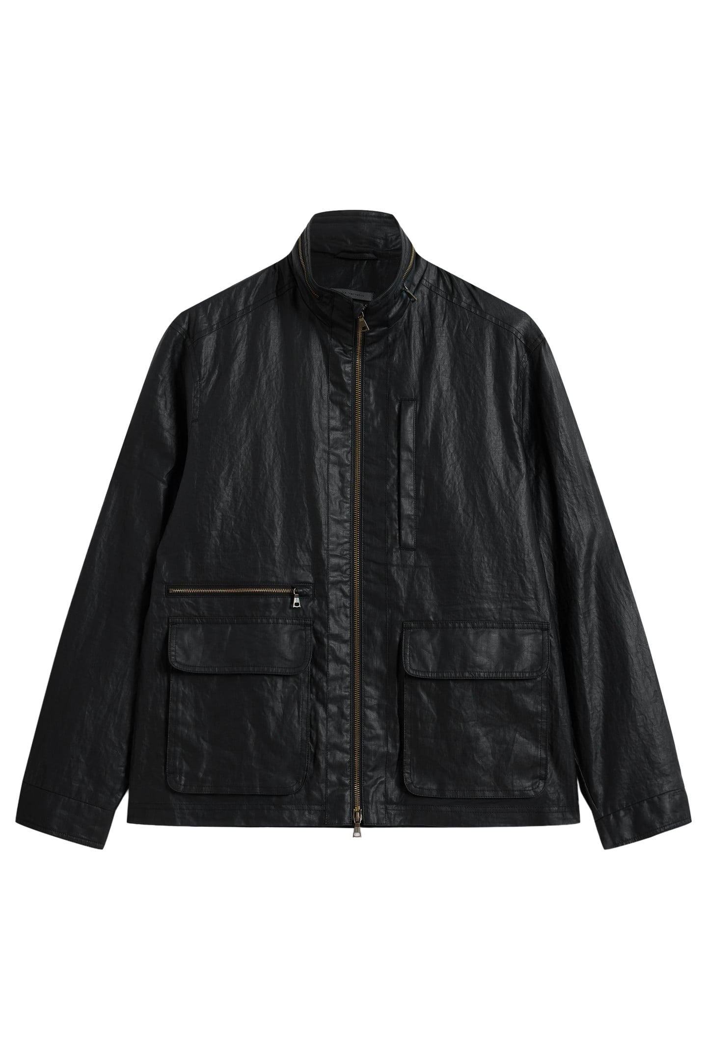 IRVING JACKET ZIPPER CLOSURE BLACK 2