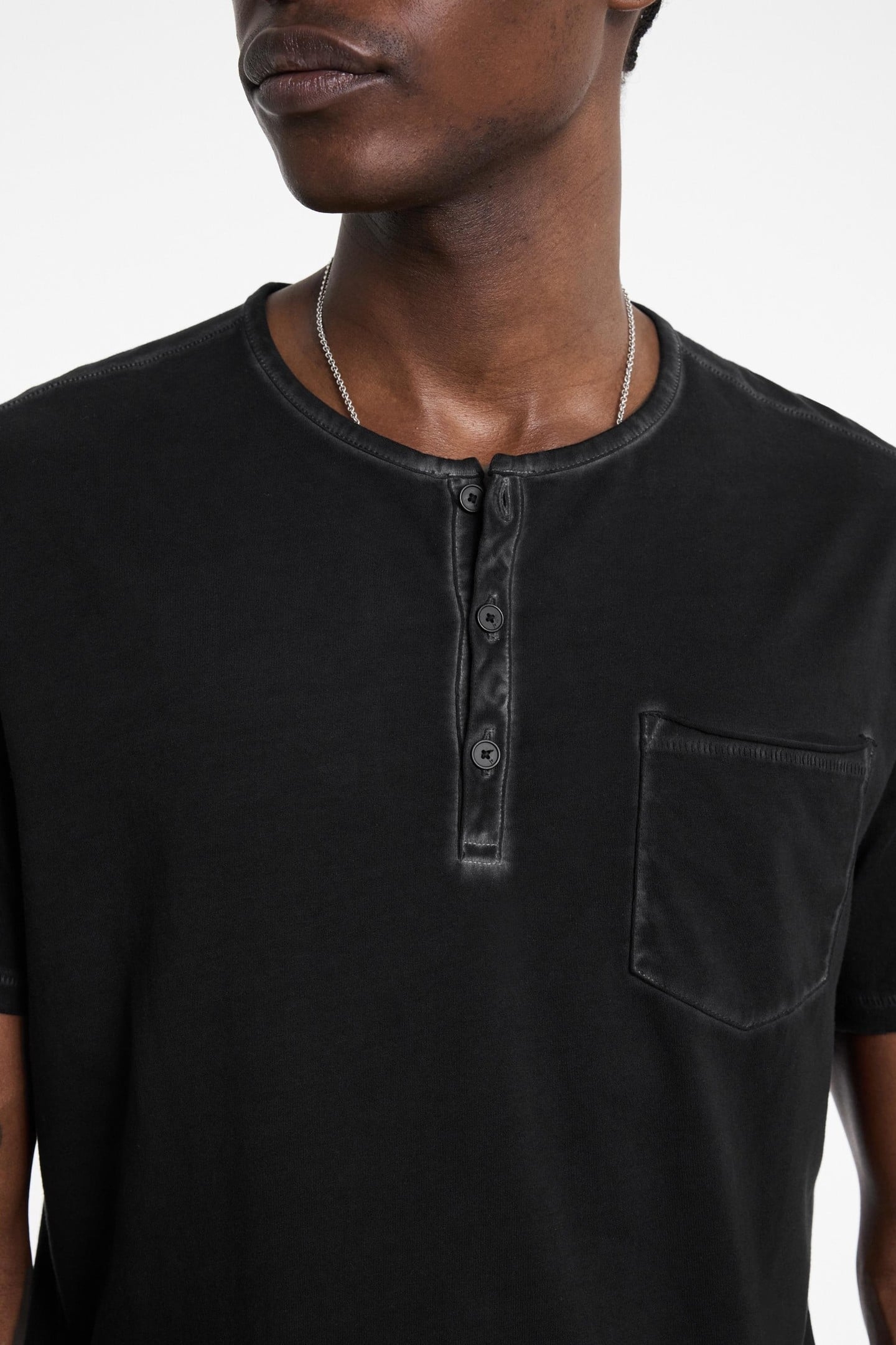 REX SS HENLEY WITH SUBLIME WASH BLACK 3