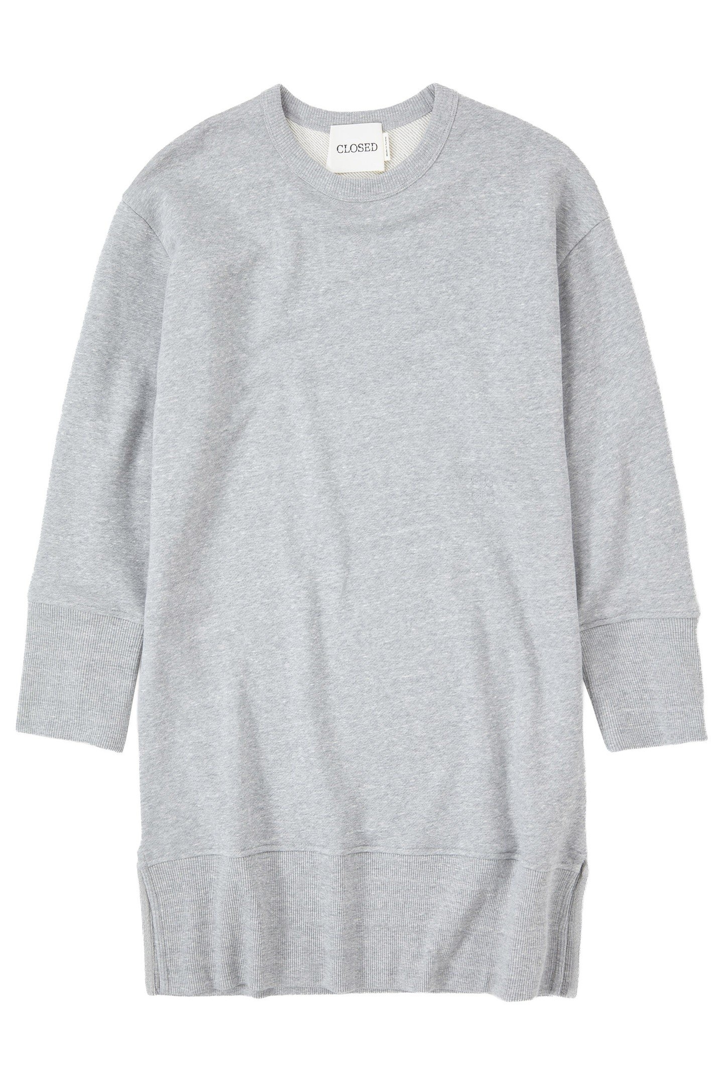 FELPA DRESS LIGHT GREY MELANGE 4