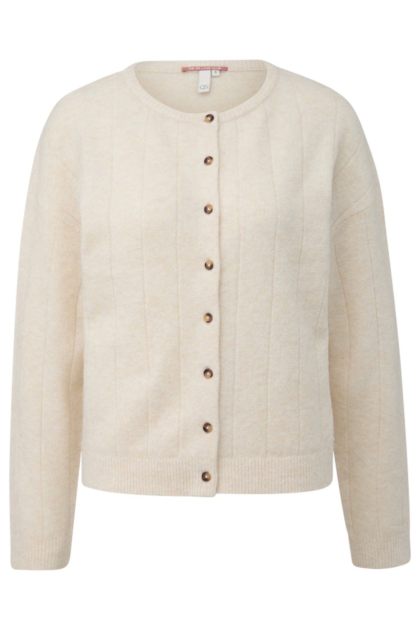 S.OLIVER-QS CARDIGAN OFFWHITE 1