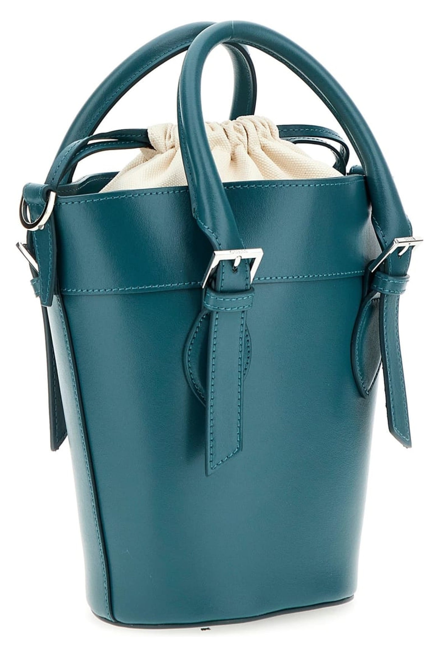 MARCIANO BY GUESS DIANA MAXI SATCHEL CHROME GREEN 1