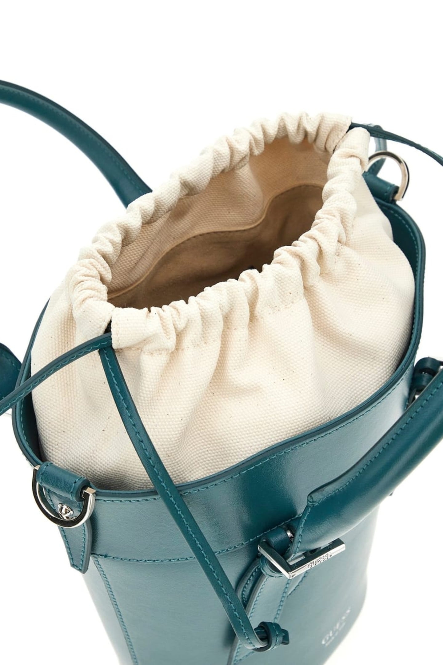 MARCIANO BY GUESS DIANA MAXI SATCHEL CHROME GREEN 3