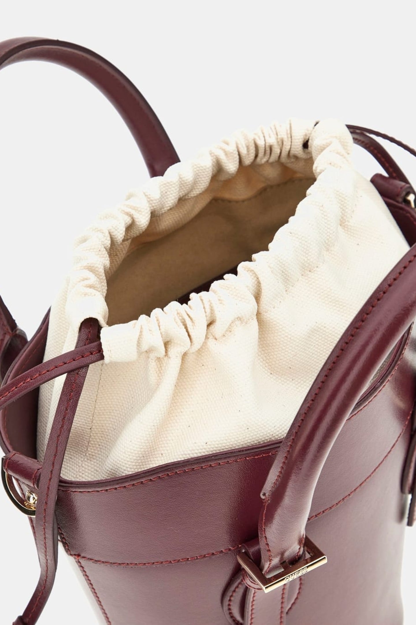 MARCIANO BY GUESS DIANA MAXI SATCHEL MIDNIGHT PLUM 6