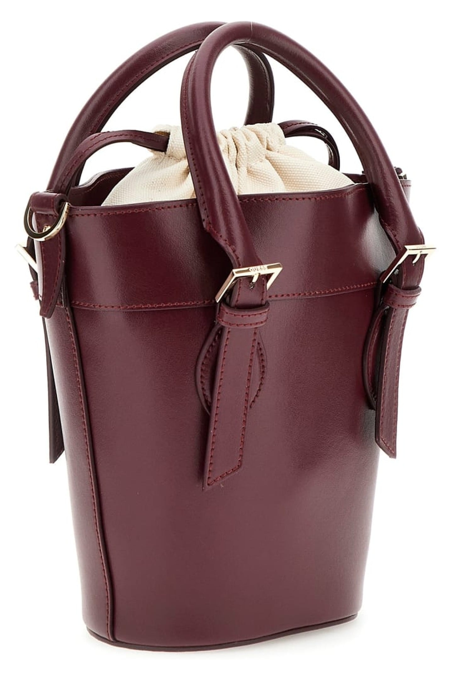 MARCIANO BY GUESS DIANA MAXI SATCHEL MIDNIGHT PLUM 4