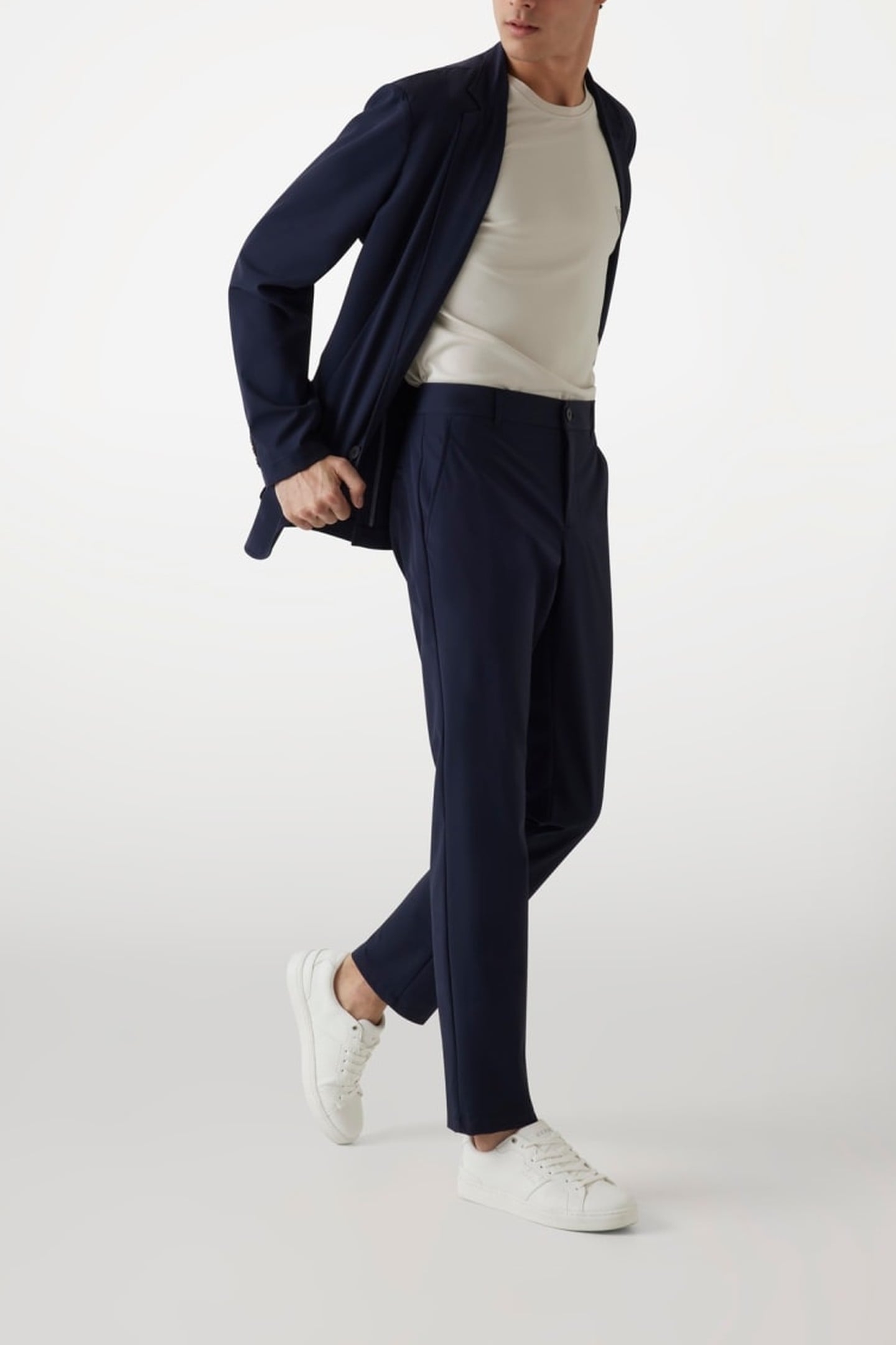 GUESS ECO MYRON DRESSY PANTS SMART BLUE 3