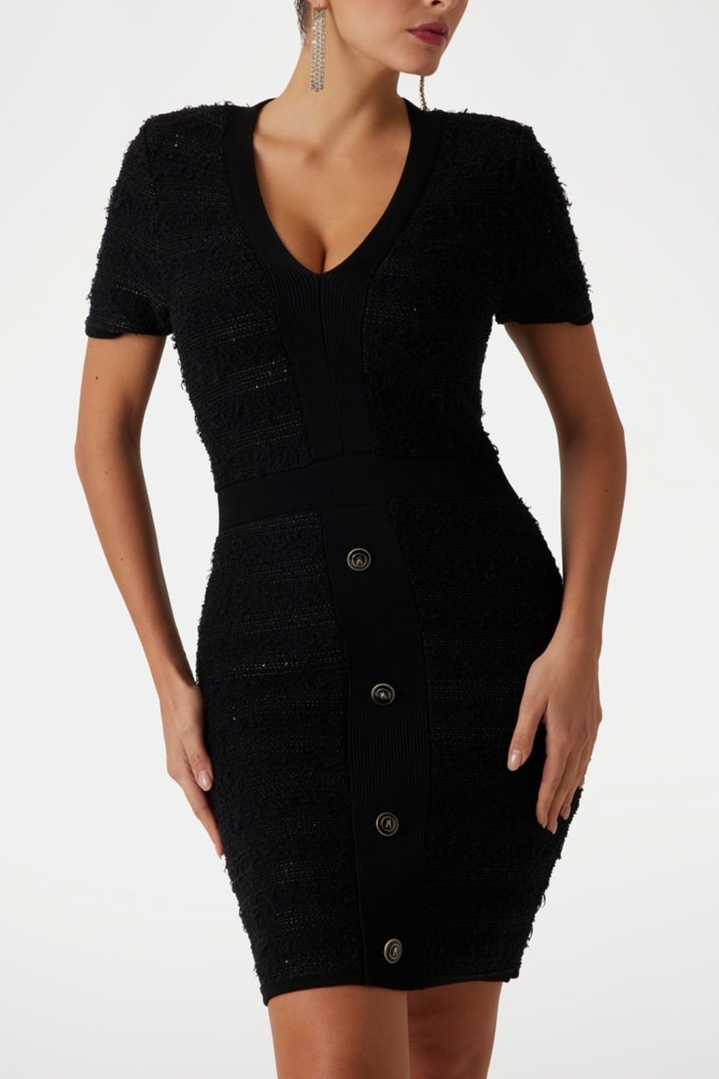 AMELIA SHORT SLEEVE JET BLACK A996 1