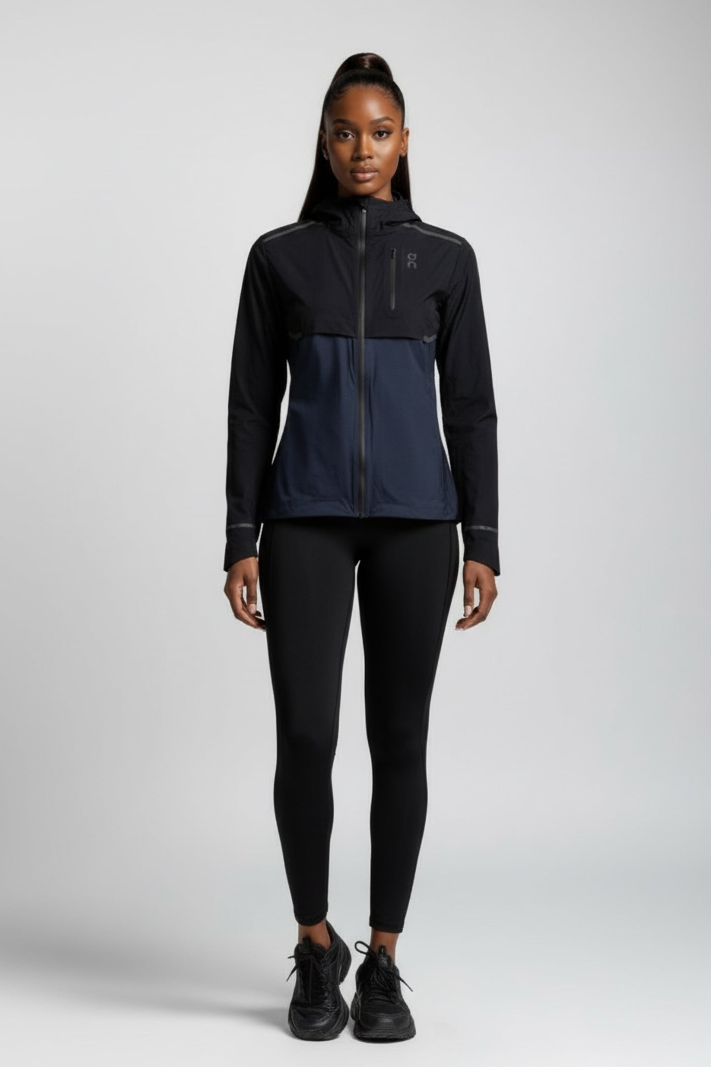 WEATHER JACKET BLACK | NAVY 1