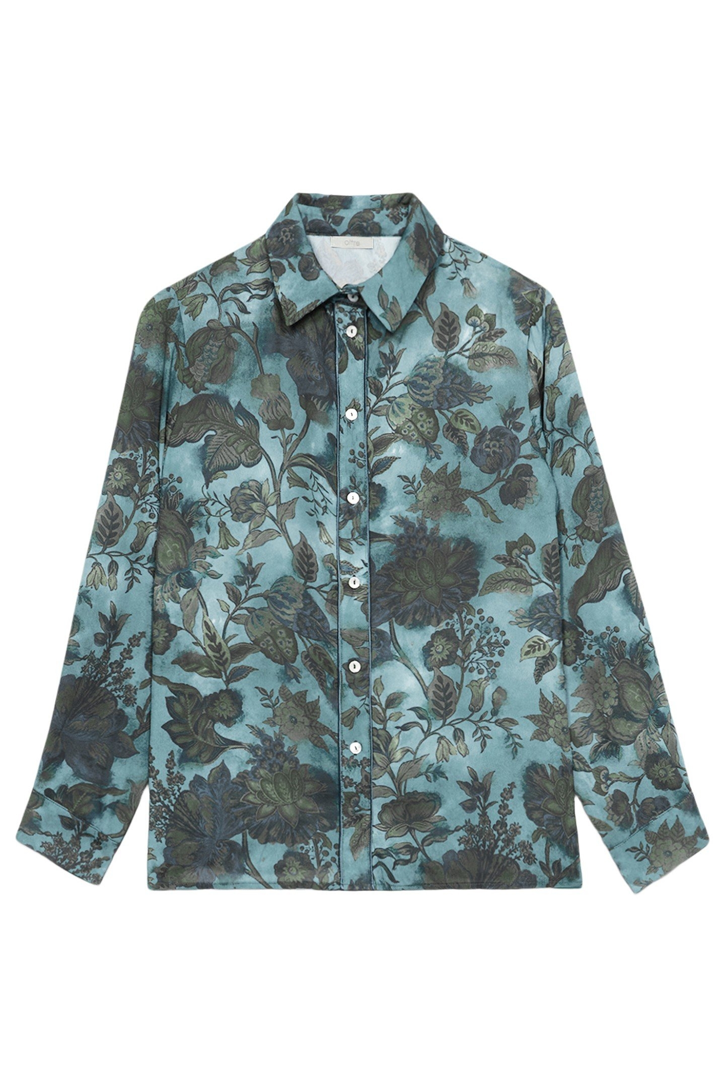 FLORAL PATTERN SHIRT GREEN 4