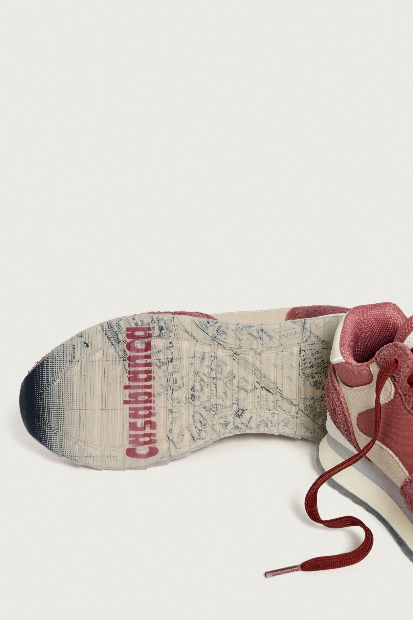 CITY CASABLANCA SNEAKERS BURGUNDY 4