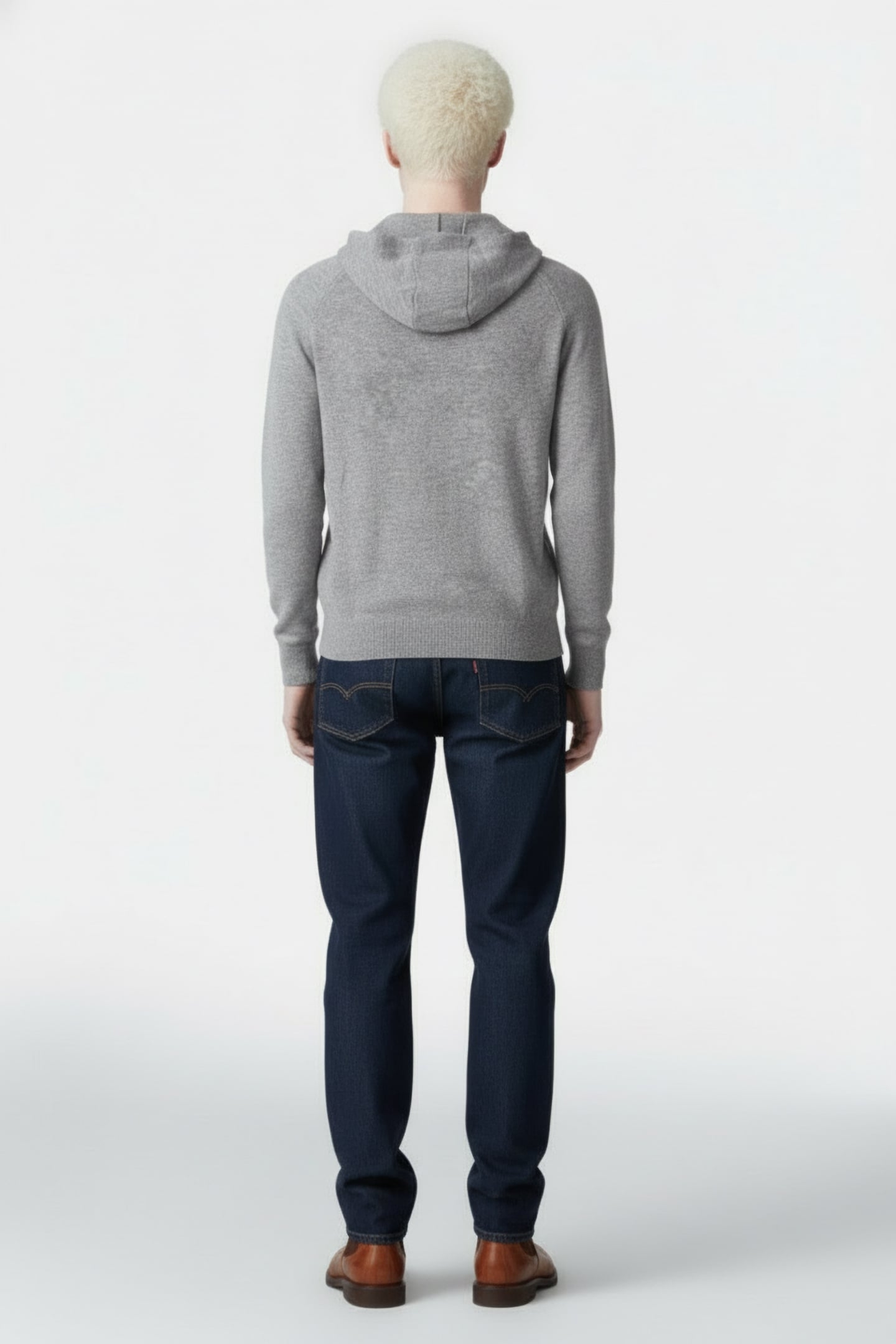 ESTRAALF KNIT GREY MELANGE 2