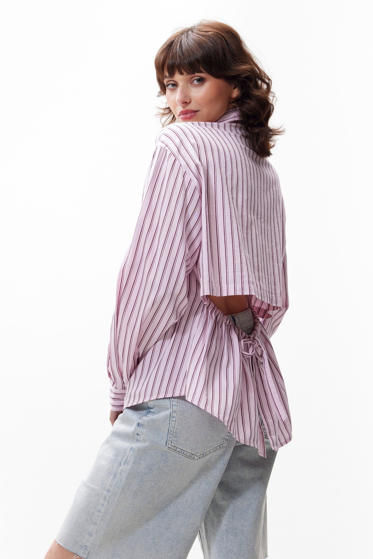 BLOUSE WITH OPEN BACK PINK LADY 3