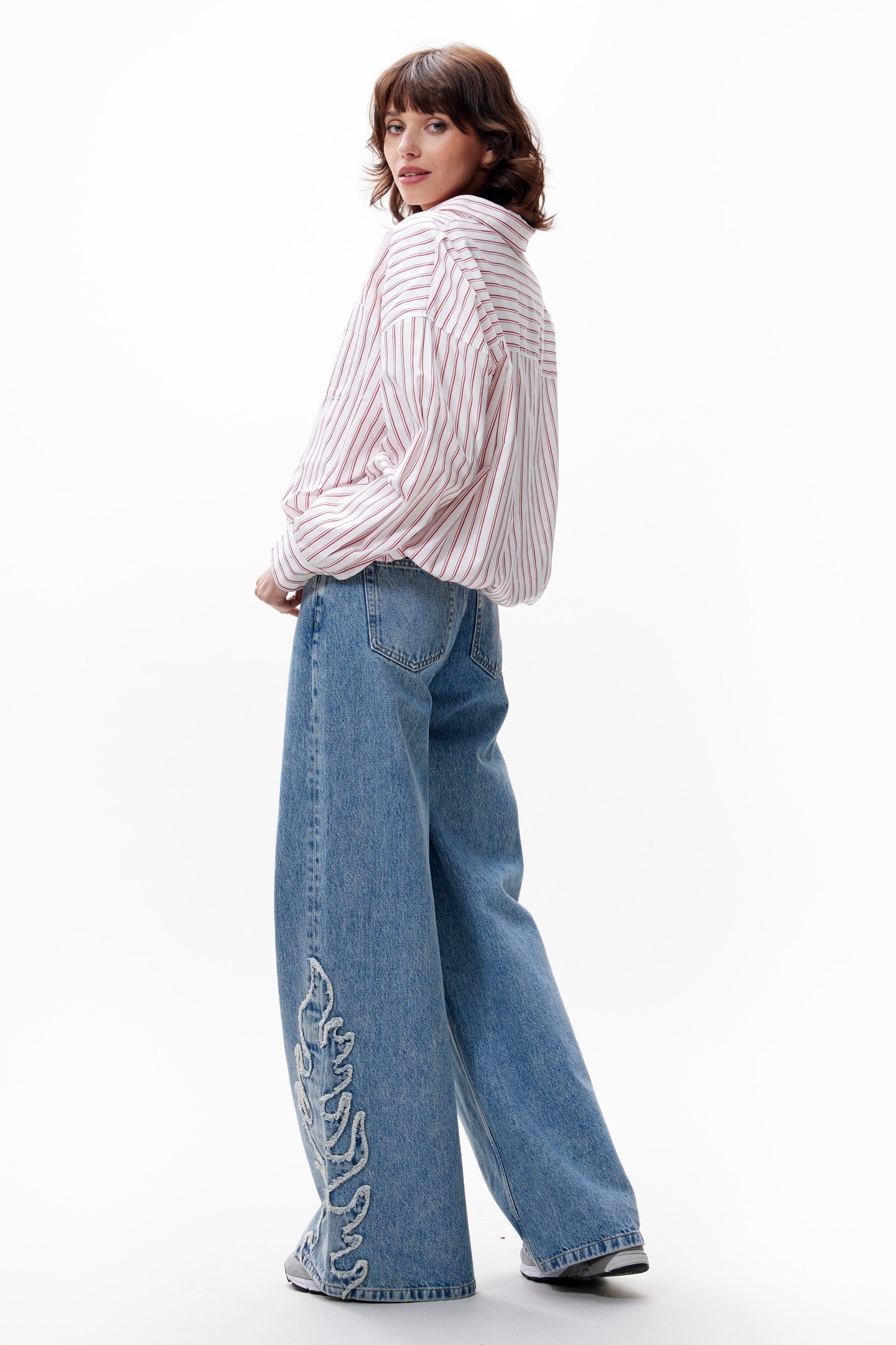 TUCK IN BLOUSE RIBBON RED 1