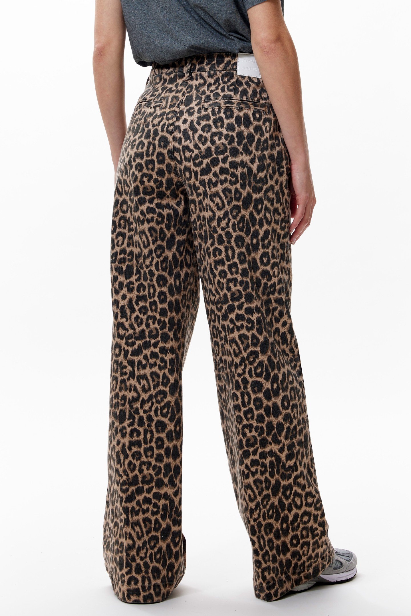 TAILORED LEOPARD JEANS GREY MORN 3