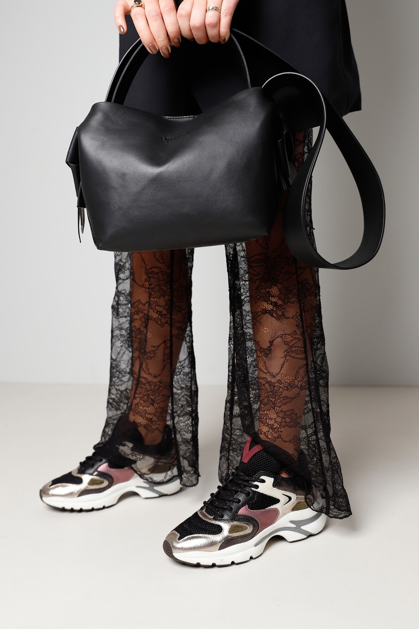 VESPER DUE SNEAKERS BLACK 3