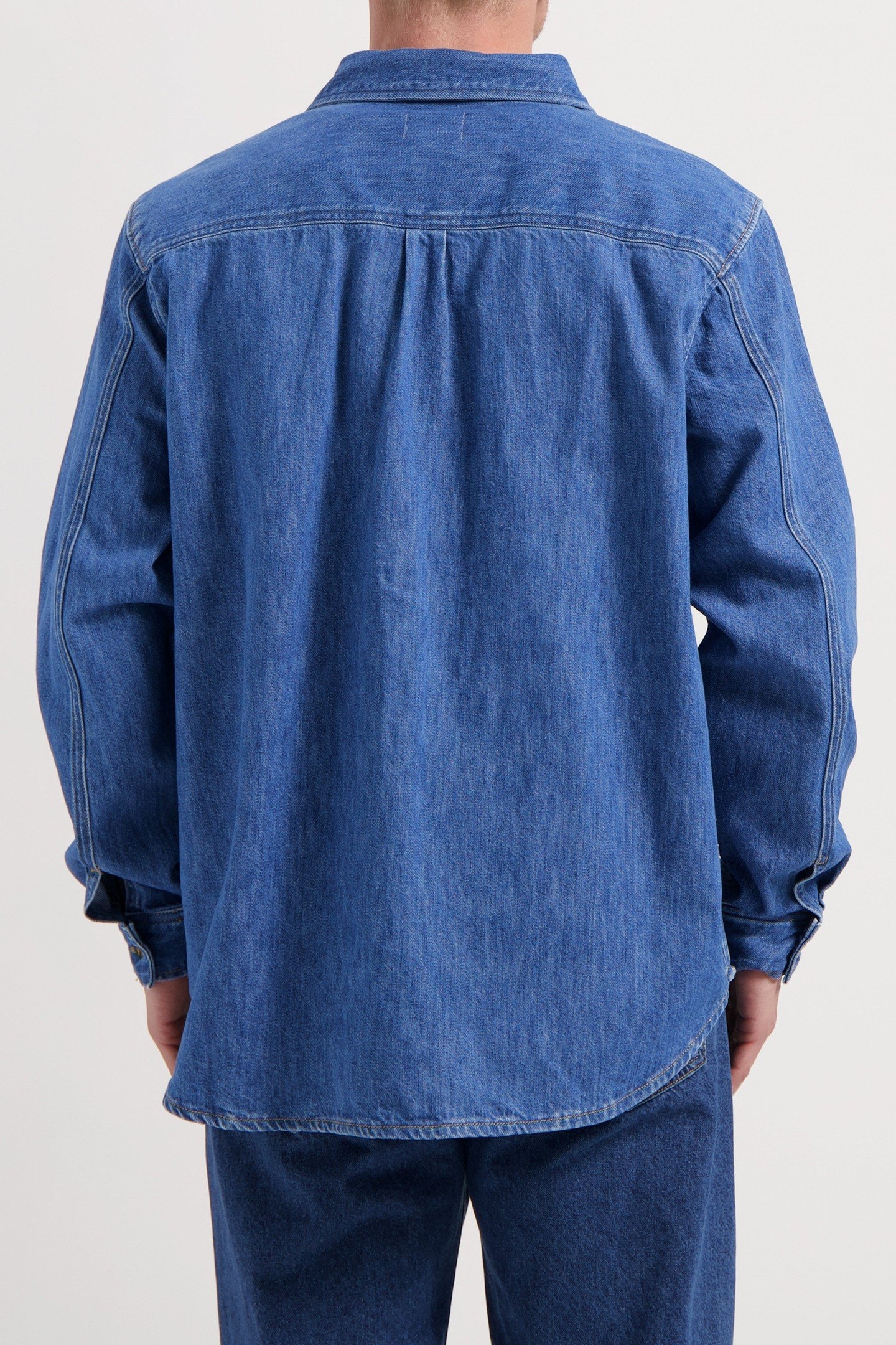 CHRIS DENIM SHIRT MEDIUM STONE 3