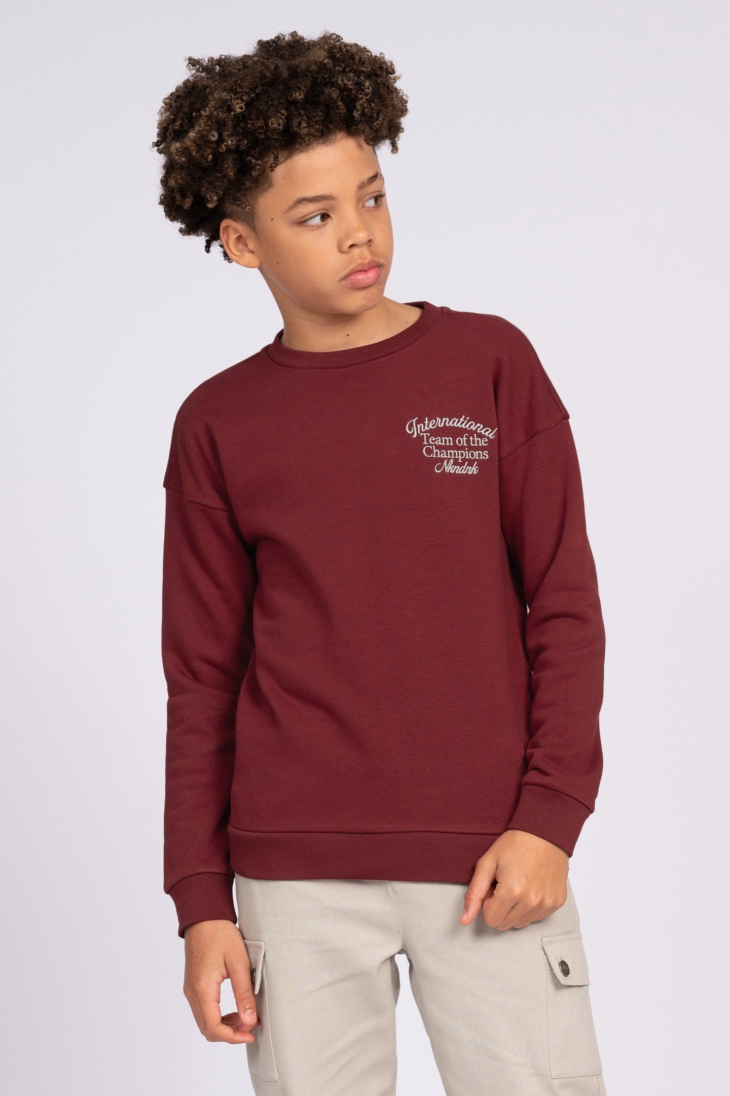 CHAMPION SWEATSHIRT DARK BURGUNDY 1