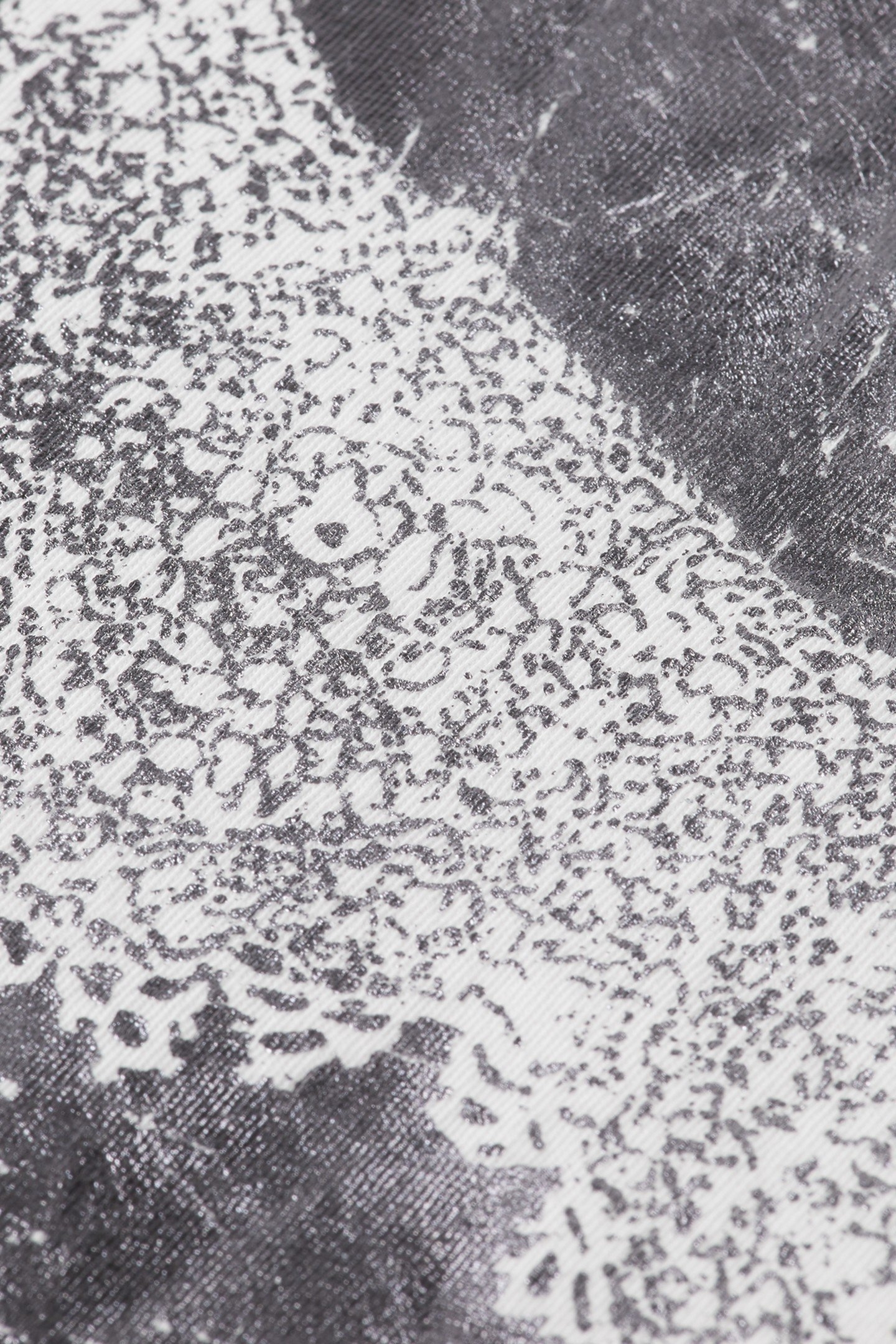 FOIL PRINT LOOSE T-SHIRT WHITE 4