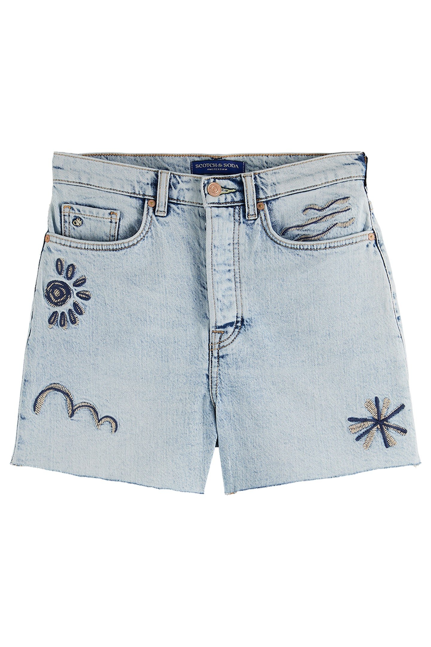THE RAY CUT OFF DENIM SHORT SPRING LIGHTS 5