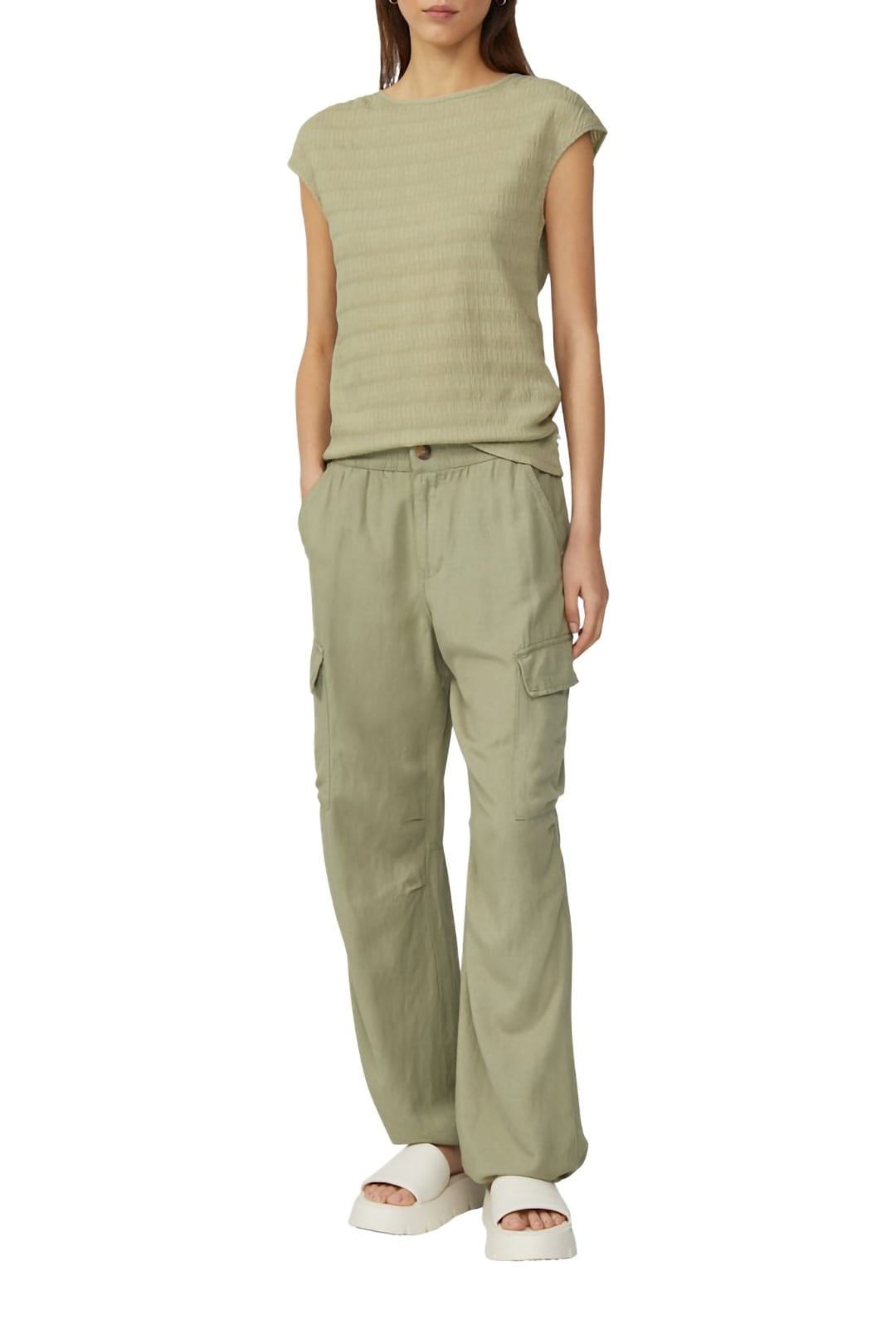 S.OLIVER-QS T-SHIRTS GREEN 2