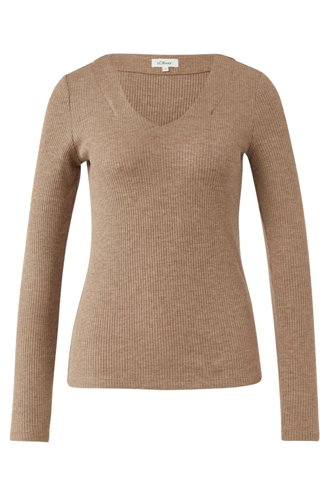 S.OLIVER T-SHIRTS BROWN 4